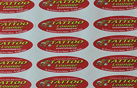 Sticky labels and self-adhesive labels by Bellamy Graphic Signs, Nelson NZ