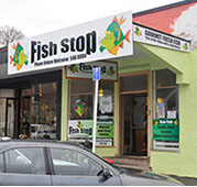 Shopfront signage by Bellamy Graphic Signs of Nelson, NZ