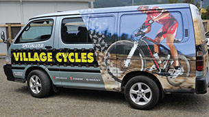Vehicle signwriting and liveries by Bellamy Graphics Signs of Nelson, NZ